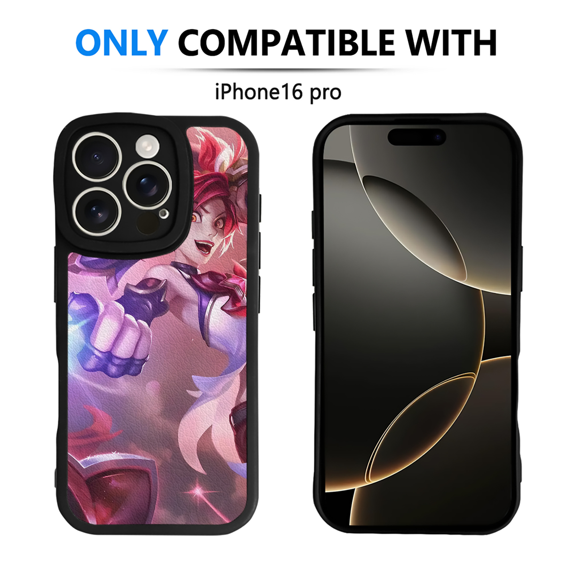 リーグ・オブ・レジェンド League of Legends LOL 【iPhone 16シリーズ対応】シリコンスマホケース（レザー調） 材質：シリコン